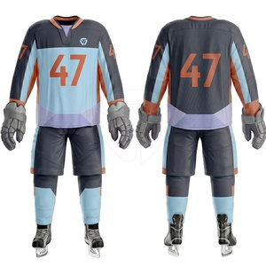 Conjunto de Uniforme de Hockey sobre Hielo de Alto Rendimiento, Material Duradero, Diseño Ligero, Ajuste Cómodo para Prácticas y Partidos de Equipo - Product Image 5