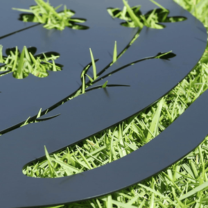 Adorabile Set di 2 Pezzi Decorativi da Giardino in Metallo a Forma di Cucciolo, Sculture per Esterni per Amanti dei Cani - Product Image 2