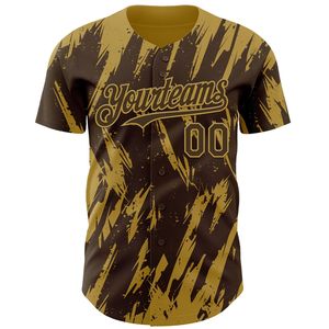 Maillot de baseball personnalisé avec nom et numéro, impression sérigraphique, manches courtes, 100% coton biologique, antibactérien - Product Image 6