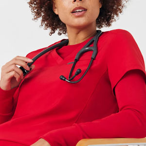 Sous-vêtements médicaux confortables en coton et polyester élasthanne de haute qualité pour femmes, uniformes d'infirmière, sous-tenues d'hôpital - Product Image 5