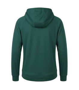 Sweat-shirt à capuche unisexe 100% coton, couleur unie, streetwear, séchage rapide, fitness, personnalisable, OEM, vente en gros - Product Image 2