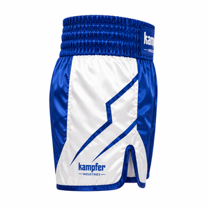 Shorts de boxe pour hommes, logo personnalisé, tissu premium, ceinture élastique et style moderne pour les équipes de boxe - Product Image 5