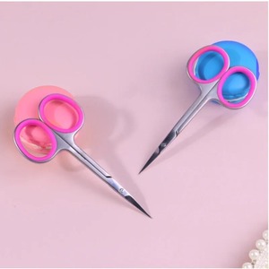 กรรไกรตัดหนังกำพร้าแบบโค้ง ด้ามจับกันลื่น ทำจากสแตนเลส สำหรับตัดหนังกำพร้าและเล็บ - Product Image 6