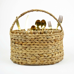 Cestas de Jacinto de Agua para Utensilios de Cocina, Organizador de Cubiertos y Gadgets - Product Image 2