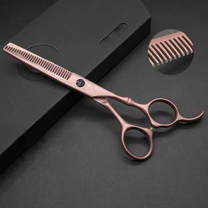 Hair Scissors Custom Materials Scissors Professional Barber Hair Cut Cutting Scissors Hairdressing Thinning <b>Shears</b> Hair Salon Us - Product Image 3