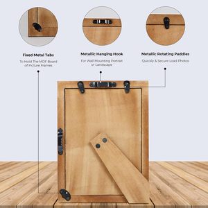 Marco de Fotos Vintage Hecho a Mano con Cuerno Real para Decoración del Hogar, Decoración Rústica, Decoración de Pared de Galería - Product Image 4