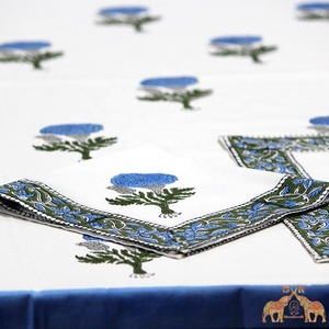 Nappe de Table ronde imprimée, nappe de haute qualité, bloc à main, vente en gros, couverture de table, pour mariage ou pour salle à manger - Product Image 2