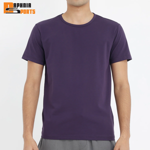 T-shirts en maille formels pour hommes Pro Club, 180 g/m², coupe classique, 100 % coton, personnalisables OEM, vente en gros - Product Image 1