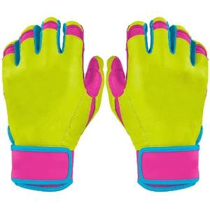 Top Sale Customized Design Fashionable Baseball Batting Gloves with Unique Style Your Own Logo Training-Softball Gloves - Product Image 1