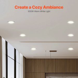 Confezione da 12 Lampadine LED BR30 850 Lumen Base Standard E26 Luce Calda 3000K per Uso Interno - Product Image 3