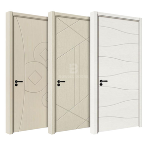 Porte en WPC imperméable et écologique, de haute qualité, pour salle de bain, salon, bureau - Design moderne - Product Image 1