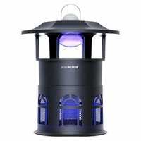 KiWiNurse Ventilateur électrique anti-insectes 1/2 acre, cartouches d'attraction par aspiration pour le contrôle des moustiques et des nuisibles