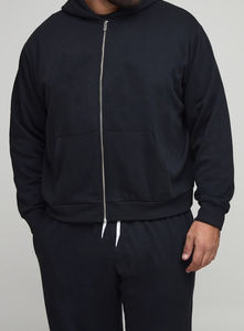 Conjuntos Casuales de Maternidad Bordados Personalizados, Sudaderas Holgadas Unisex, Conjuntos de Algodón Francés con Cremallera, Transpirables - Product Image 6