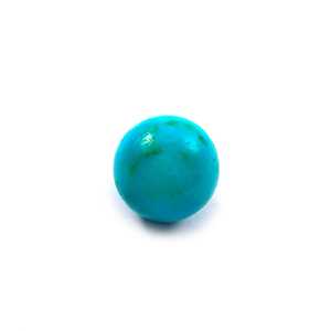 Lot en gros de 10 mm de boules rondes lisses en turquoise naturelle d'Arizona, sphères de guérison, pierres précieuses en vrac pour la fabrication de bijoux - Product Image 6