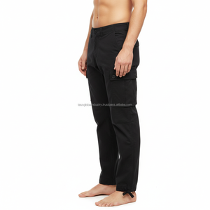 Pantalon cargo pour homme, coupe slim, multi-poches, séchage rapide, fabrication sur mesure, vente en gros - Product Image 2