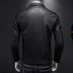 Premium Men Genuine Leather <b>Biker</b> <b>Jacket</b> 2026 Motorcycle Riding Leather <b>Jacket</b> Supplier - Product Image 4