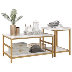 Set di 2 eleganti tavolini da caffè - Product Image 1