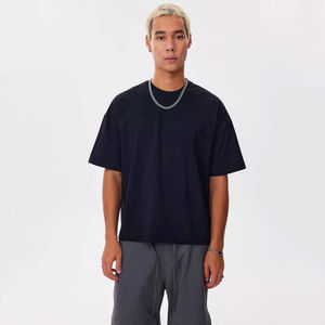 T-shirts en coton biologique 100% tricoté, vierges, personnalisables, de haute qualité, prix compétitif, impression sérigraphique, vente en gros, 2026 - Product Image 1