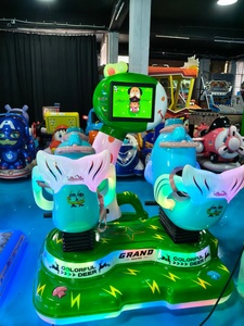 High Quality <b>Kids</b> Coin Operated Mini Ride On Colourful Fish 2 PL MP5 Indoor Mall Fun for Amusement and Malls for Export Price - Product Image 3