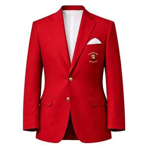 Blazer officiel Kappa Alpha Psi Krimson, grande taille, vêtements de fraternité grecque avec coupe ajustée, tissu de qualité supérieure et style formel - Product Image 4