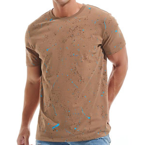 T-shirt formel pour homme 2026 en 100 % coton, imprimé sérigraphié avec motif lettres, anti-boulochage, coupe ample - Product Image 1