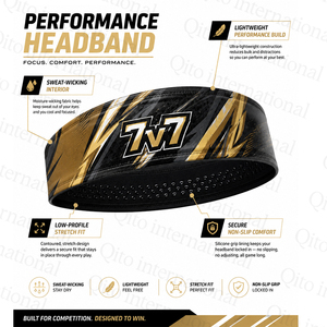 Fabricant de vêtements de football personnalisés, uniforme d'entraînement 7v7 sublimé avec le nom du joueur, maillot de flag football et bandeau - Product Image 6