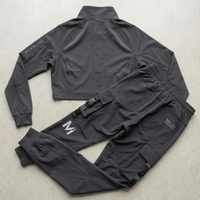 Ensemble de sport unisexe de compression pour la course et l'entraînement, coupe ajustée, haute performance, survêtement Maluza léger, respirant et à séchage rapide