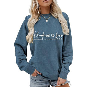 Sweat-shirt pour femme, style hiver, coupe ample, imprimé DTF, 100% coton, écologique, respirant, de haute qualité, fabriqué au Pakistan - Product Image 1