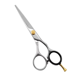 Ciseaux de barbier en acier inoxydable de qualité supérieure, finition titane, ciseaux à cheveux tranchants pour salon et vente en gros - Product Image 1