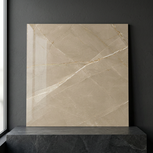 Carreaux de porcelaine polis effet marbre gris 600x600mm 600x1200mm Garantie 4 ans 12mm d'épaisseur Antibactérien Grand format Intérieur - Product Image 5