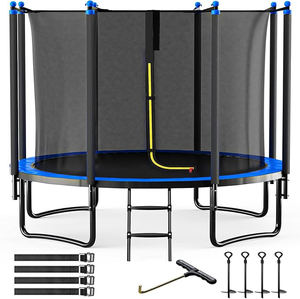 Al Aire Libre 10FT 12FT 14FT 15FT Niños y adultos Tranpoline Hecho de espuma duradera y material de PVC - Product Image 1