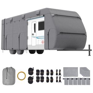 Copertura per Camper Impermeabile e Antivento a 4 Strati in Tessuto Non Tessuto, Antistrappo, per Roulotte da 18-20 Piedi, Accessori Esterni per Camper - Product Image 1
