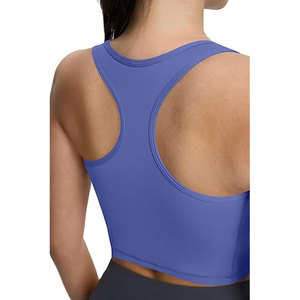 Soutien-gorge de sport Solid Trader à maintien élevé, sans coutures, confortable, pour la course, avec effet push-up, doux, respirant, pour l'entraînement, le yoga et le fitness - Product Image 6