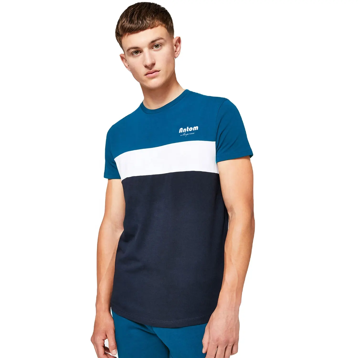 2023 Summer Cotton Men's T-Shirt Short-Sleeve Man T-Shirt Short Sleeve Pure Color s Clothing T-Shirts Tops Tee Men's Clothing