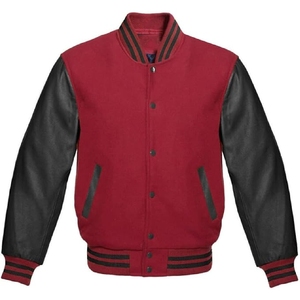 New Arrival Manufacture High Quality Baseball Custom Logo Embroidery Varsity <b>Jacket</b> For Men - Product Image 1
