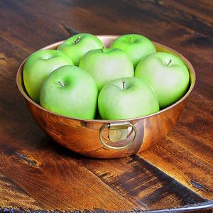 Premium Copper Fruit Bowl Handmade Decorative Centerpiece Bowl for Luxury Home Decor Kitchen Restaurant Hotel OEM Manufacturer - Product Image 4