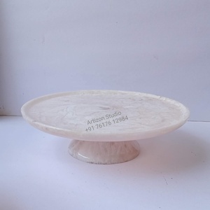 Support à gâteau en résine personnalisé Artizon, thème vagues océaniques et plage, design artisanal, passe au lave-vaisselle, pour la maison - Product Image 2