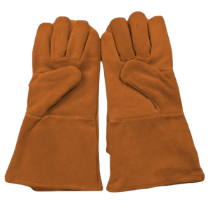 Gants de travail d'hiver haute visibilité naturels, durables, réfléchissants, de sécurité industrielle, anti-chaleur, anti-étincelles, pour le soudage et la lutte contre les incendies - Product Image 2