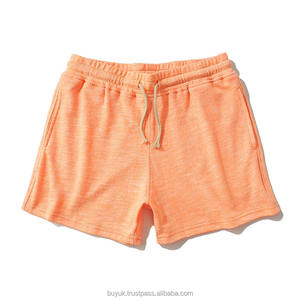 Vente en gros Polyester/coton mélangé pour hommes Écologique French Terry Jogger Gym Casual Wear Solid Pattern Quick Dry High Shorts - Product Image 1