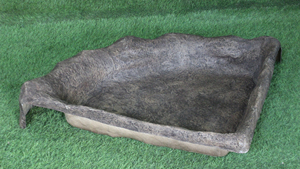 Corner Pond FRP Garden Ornaments Unbreakable Lightweight Fiberglass <b>Stone</b>-Look <b>Painted</b> Hand-Molded Outdoor Pond Water Lotus Fish - Product Image 5