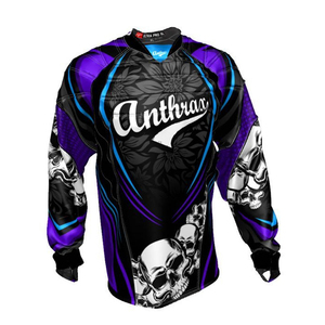 Camiseta de Paintball Personalizada de Alta Calidad con Logotipo Personalizado, Material de Malla Transpirable, Secado Rápido, Diseño Elegante para Juegos de Tiro al Aire Libre - Product Image 1