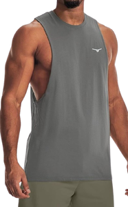 Nuevo 2024 2025 Camiseta Deportiva Transpirable de Secado Rápido de Algodón Tejido para Hombre, Estilo Oversize, de Alta Calidad, Hecha a Medida, Estilo Urbano - Product Image 5