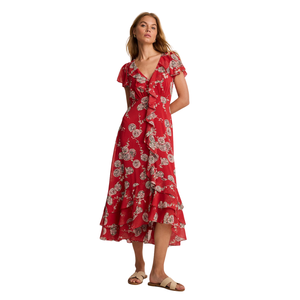 Vestido Midi Estampado Informal para Mujer, Moda al por Mayor - Product Image 2