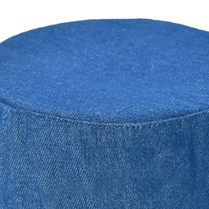 Sombrero de Pescador Personalizado OEM |   Sombrero de Sol de Algodón Estilo Denim Azul Premium |   Fábrica de Exportación de Accesorios para la Cabeza de Sialkot - Product Image 6