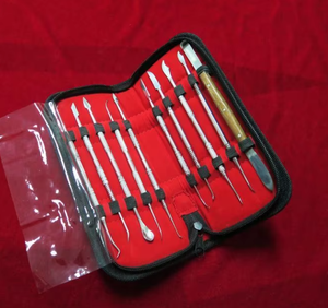 Kit de 10 Couteaux à Sculpture Dentaire en Cire Personnalisables en Acier Inoxydable – Disponible dans Tous les Types d'Outils Chirurgicaux Dentaires - Product Image 4