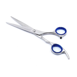 Ciseaux de coiffure professionnels en acier à haute teneur en carbone, ultra-affûtés, avec inserts pour les doigts amovibles - Product Image 1