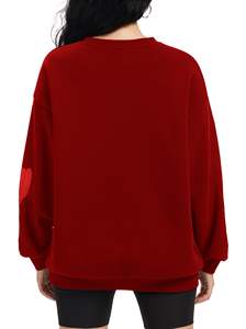 เสื้อสเวตเชิ้ตผู้หญิงแฟชั่นสั่งทำขายส่ง น้ำหนักเบา ไม่ยับ แขนยาว สไตล์สตรีทแวร์ รุ่นใหม่ - Product Image 3