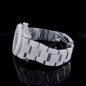 Reloj de Pulsera de Lujo, Mecánico, con Diamantes, de Acero Inoxidable, Dos Tonos, Dorado y Plateado, para Regalo, Clásico y Elegante - Product Image 3