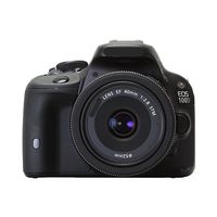 Kamera DSLR 100D Bekas dengan Lensa Kit 18-55mm, 18MP Full HD Layar Sentuh SLR untuk Pemula, Kompatibel dengan Lensa 50mm, 55-250mm, 75-300mm