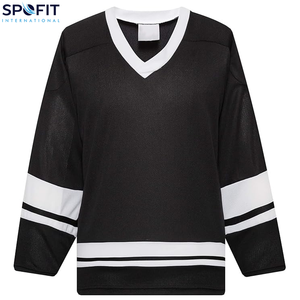 Ventes en gros de maillots de hockey sur glace pour hommes de haute qualité personnalisés, 100% polyester, impression par sublimation, vêtements de sport confortables pour adultes - Product Image 6